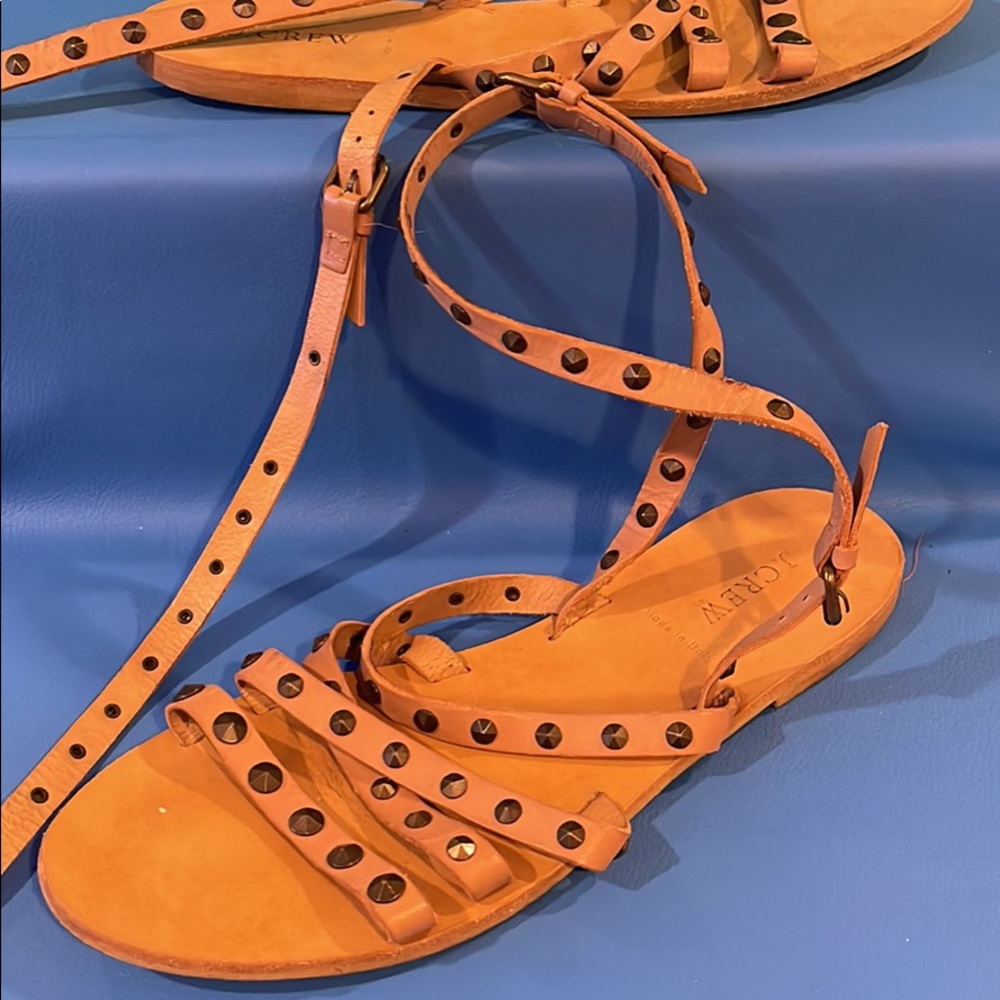 Jcrew ankle wrap sandals